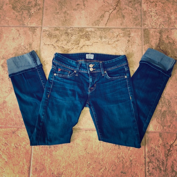 Hudson Jeans Denim - Hudson flap pocket cropped jeans